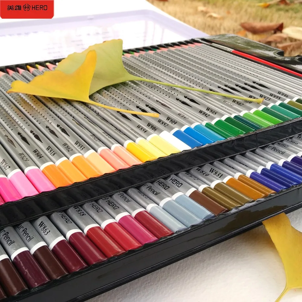 72 Colored Pencils Watercolor lapices de colores Profesionales 36/48/60/72 Coloured Pencils for Art School Supplies Stationery
72 Colored Pencils Watercolor lapices de colores Profesionales 36/48/60/72 Coloured Pencils for Art School Supplies Stationery