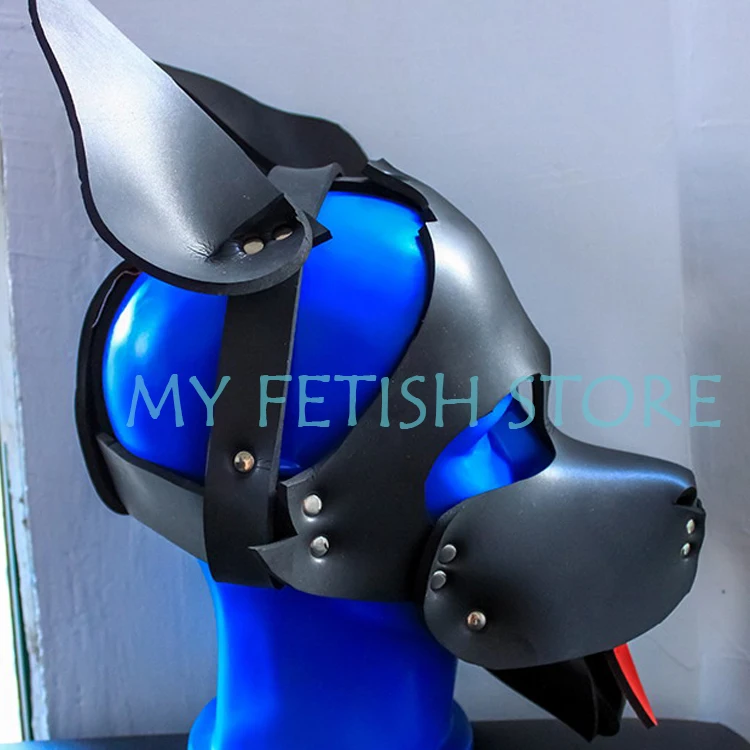 (DM8193)Top quality pup gear neoprenee dog slave mask fetish hood accessory equipment fetish wear
(DM8193)Top quality pup gear neoprenee dog slave mask fetish hood accessory equipment fetish wear