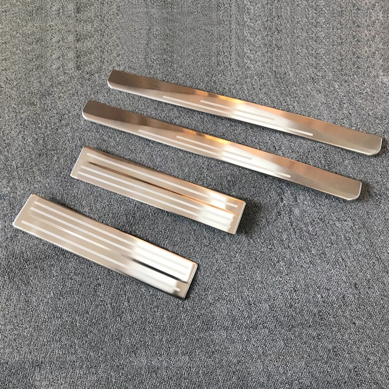 For Nissan Leaf 2018 Stainless Steel Outer Door Sill Scuff Threshold Plate Cover Trim 4pcs Car Styling Accessories
For Nissan Leaf 2018 Stainless Steel Outer Door Sill Scuff Threshold Plate Cover Trim 4pcs Car Styling Accessories