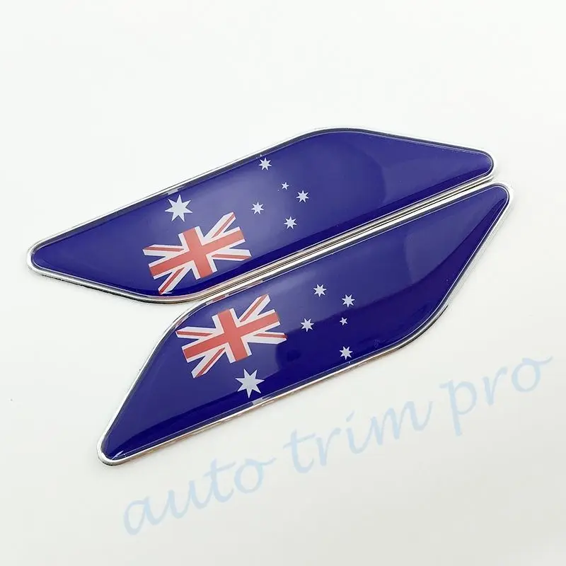2PCS Chrome Car Vehicle Accessories 3D Decal Sticker AU Australian Nation Flag Emblem Logo Badge Trim
2PCS Chrome Car Vehicle Accessories 3D Decal Sticker AU Australian Nation Flag Emblem Logo Badge Trim