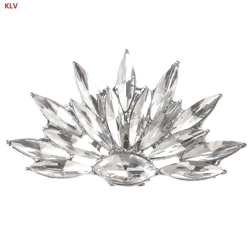 KLV 1 piece Alloy Rhinestone Shoes Clips Bridal Wedding Shoes Decoration Floral Fashion Women Accessories
KLV 1 piece Alloy Rhinestone Shoes Clips Bridal Wedding Shoes Decoration Floral Fashion Women Accessories