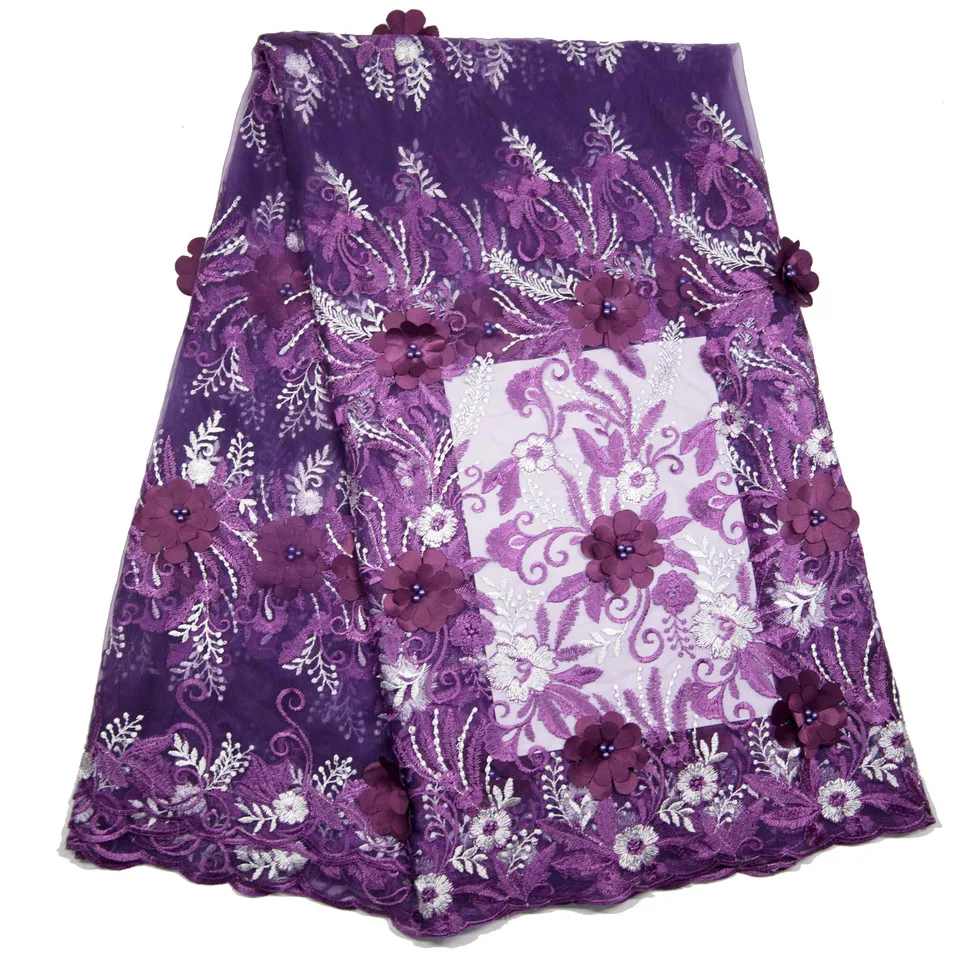 Nigerian Lace Fabric 2019 High Quality Lace 3d Lace Fabric Wedding purple African With Beads Nigerian French Lace Fabric 18B12-5
Nigerian Lace Fabric 2019 High Quality Lace 3d Lace Fabric Wedding purple African With Beads Nigerian French Lace Fabric 18B12-5