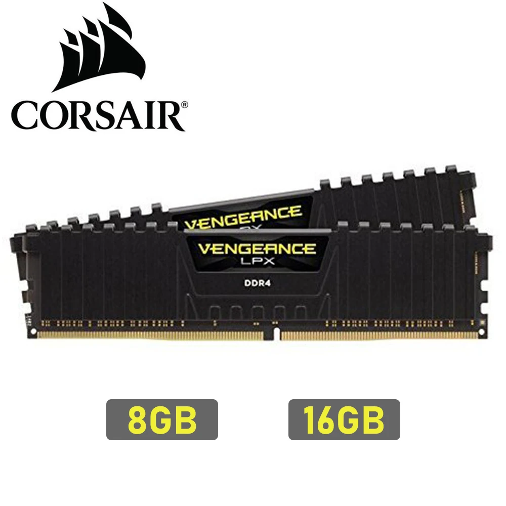 CORSAIR месть LPX Оперативная память DDR4 8 Гб PC4 2400 МГц 3000 3200 кабельный адаптор Память 16