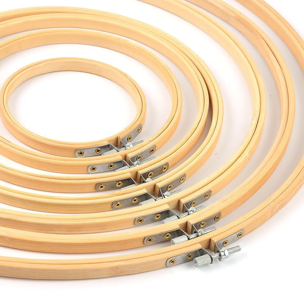 1Pcs 13-26cm Wooden Handy Cross Stitch Machine Embroidery Hoop Ring Bamboo Frame Hoops Round 10 Size Sewing Tools DIY Art Craft
1Pcs 13-26cm Wooden Handy Cross Stitch Machine Embroidery Hoop Ring Bamboo Frame Hoops Round 10 Size Sewing Tools DIY Art Craft