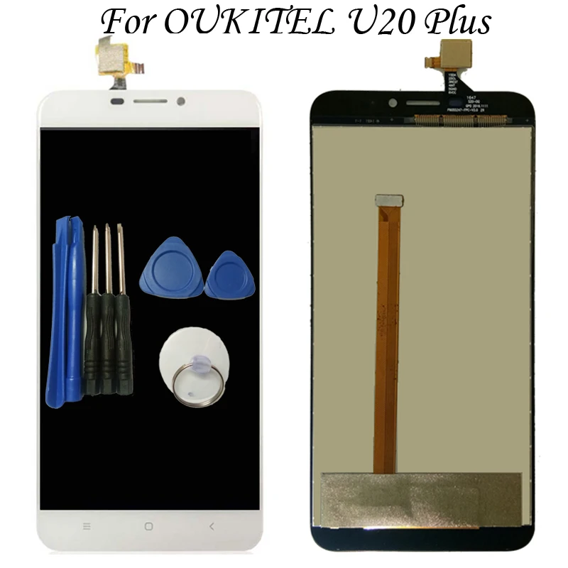 100% Протестировано ОК для Oukitel U20 Plus ЖК дисплей + фото Замена с бесплатными