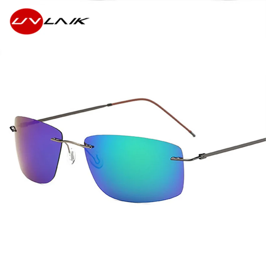 UVLAIK Polarized Sunglasses Men Frameless Titanium Driving Movement Night Vision Goggles Sun Glasses Mirror Vintage Eyeglasses
UVLAIK Polarized Sunglasses Men Frameless Titanium Driving Movement Night Vision Goggles Sun Glasses Mirror Vintage Eyeglasses