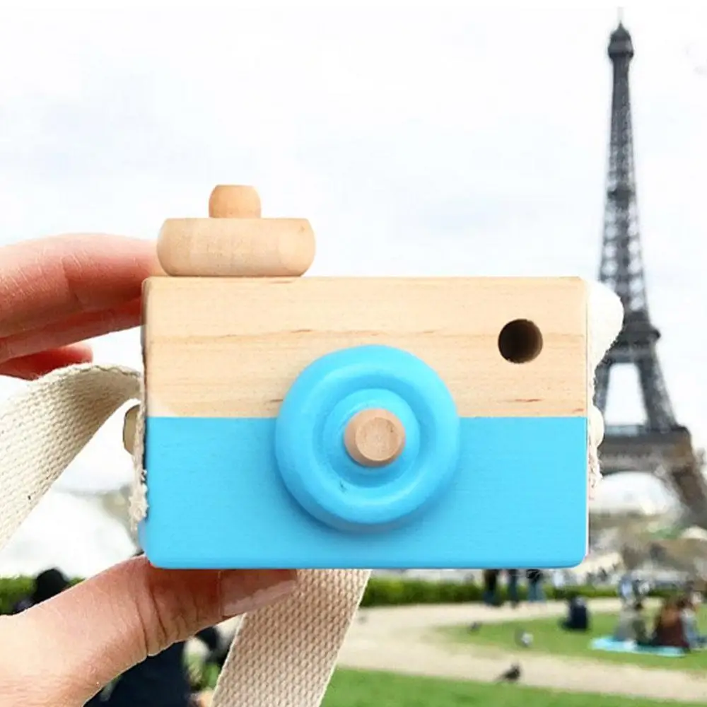 Детская деревянная камера с подвеской в скандинавском стиле|camera toy|wooden camera toybaby toy