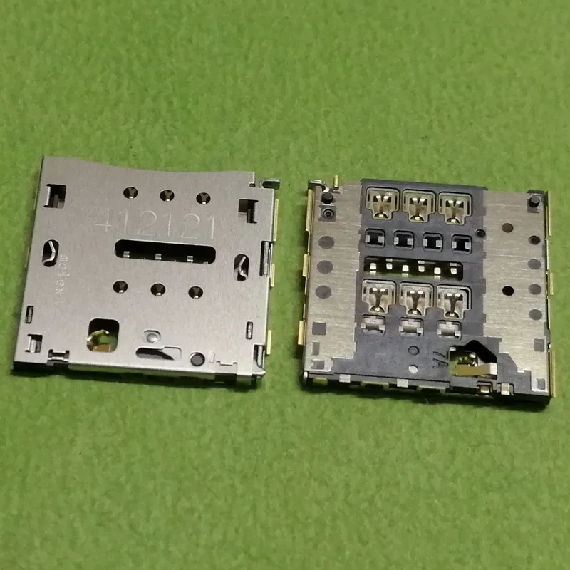 2 шт. разъем для считывания sim карт держателя лотка lenovo K80M K80 модуля|card reader slot|sim card