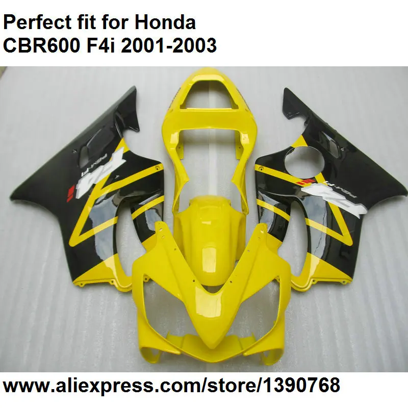 Injection molding fairing for Honda CBR 600 F4i 2001 2002 2003 yellow black fairings kit CBR600F4i 01 02 03 DZ80
Injection molding fairing for Honda CBR 600 F4i 2001 2002 2003 yellow black fairings kit CBR600F4i 01 02 03 DZ80