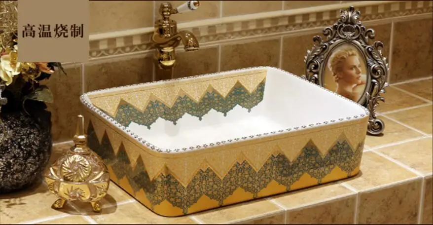 Bathroom Porcelain Vanity North Europe Style Vessel Sink Ceramic Ancient Counter top Washbasin XR52-258
Bathroom Porcelain Vanity North Europe Style Vessel Sink Ceramic Ancient Counter top Washbasin XR52-258