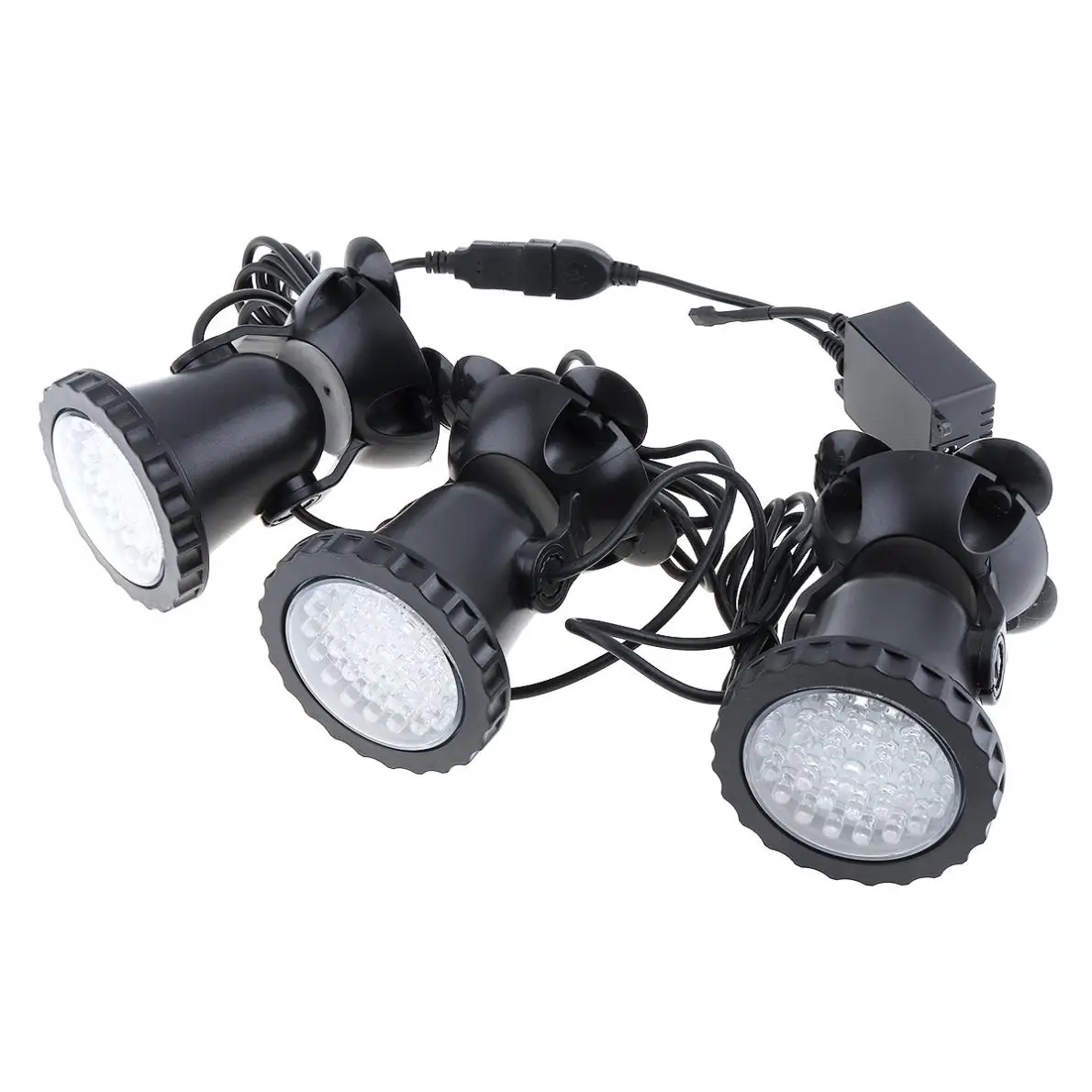 Waterproof 3 Lights 36 LEDs Spotlights Water Grass Fill Light with Remote Control and 16 Colors for Aquarium / Fish Tank Pool
Waterproof 3 Lights 36 LEDs Spotlights Water Grass Fill Light with Remote Control and 16 Colors for Aquarium / Fish Tank Pool
