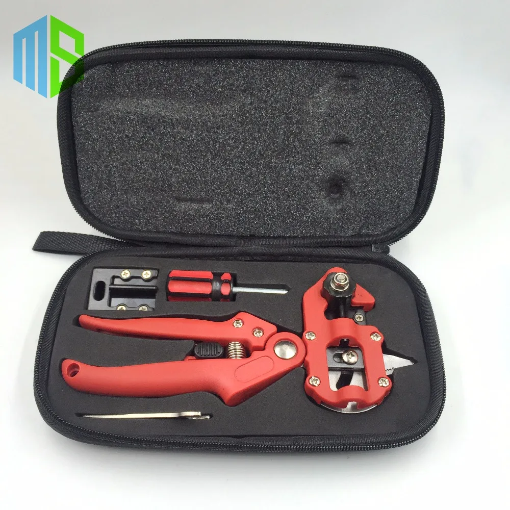 Red Bag Garden Fruit Tree Pro Pruning Shears Scissor Grafting cutting Tool +2 Blade garden tools set pruner Tree Cutting Tool
Red Bag Garden Fruit Tree Pro Pruning Shears Scissor Grafting cutting Tool +2 Blade garden tools set pruner Tree Cutting Tool