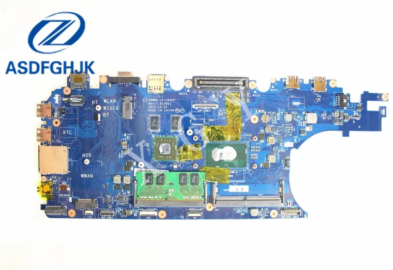 CN-0J1PDD 0J1PDD J1PDD Laptop Motherboard for Dell for Latitude E5470 Motherboard LA-C632P i7-6600U DDR4 100% Test OK
CN-0J1PDD 0J1PDD J1PDD Laptop Motherboard for Dell for Latitude E5470 Motherboard LA-C632P i7-6600U DDR4 100% Test OK