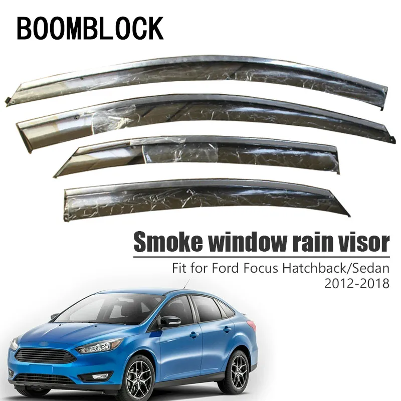 BOOMBLOCK 4 шт. автомобильные Чехлы, козырек от солнца, дождя, ветра, дефлектор, тент из АБС-пластика для Ford Focus 3 MK3 хэтчбек/седан 2012-2018
BOOMBLOCK 4 шт. автомобильные Чехлы, козырек от солнца, дождя, ветра, дефлектор, тент из АБС-пластика для Ford Focus 3 MK3 хэтчбек/седан 2012-2018
