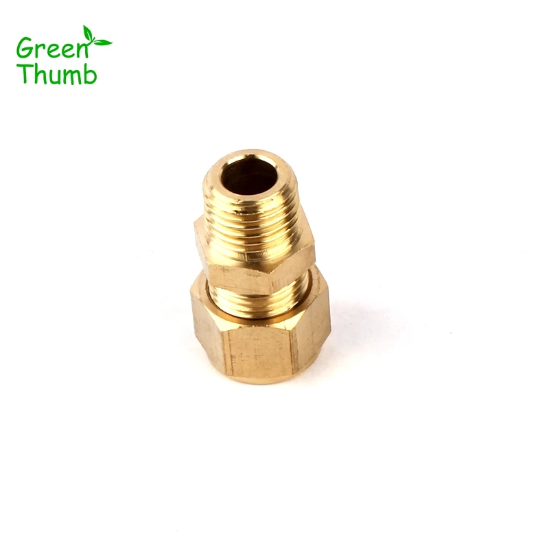 1pc Inner Diameter 9.5mm Brass Quick Connector Male Thread Metal Adapters for Horticulture Spray High Pressure Fittings
1pc Inner Diameter 9.5mm Brass Quick Connector Male Thread Metal Adapters for Horticulture Spray High Pressure Fittings