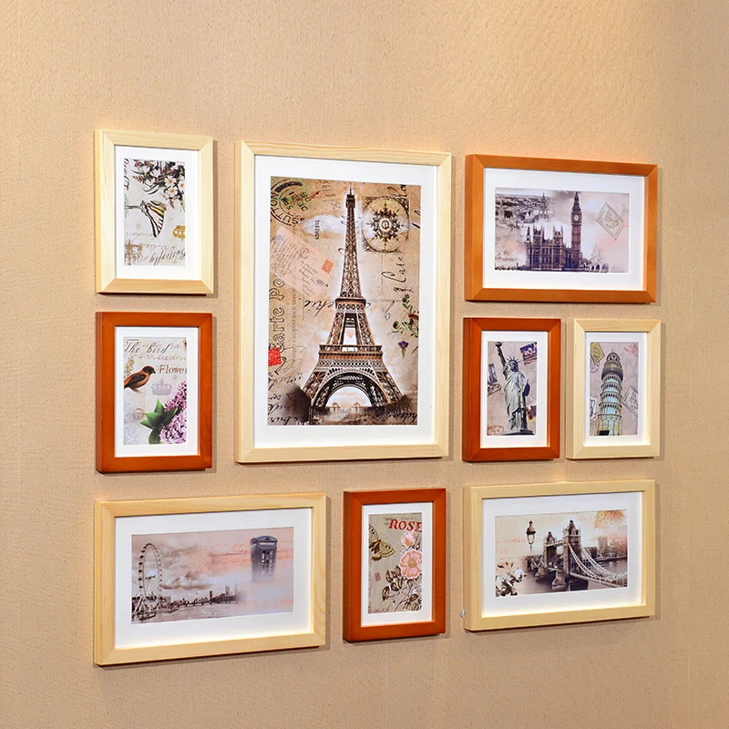 9Pieces Wooden Photo Frame For Living Room Bedroom Wall Decoration Picture Album Family Photo Frames Hanging Combination Moldura
9Pieces Wooden Photo Frame For Living Room Bedroom Wall Decoration Picture Album Family Photo Frames Hanging Combination Moldura