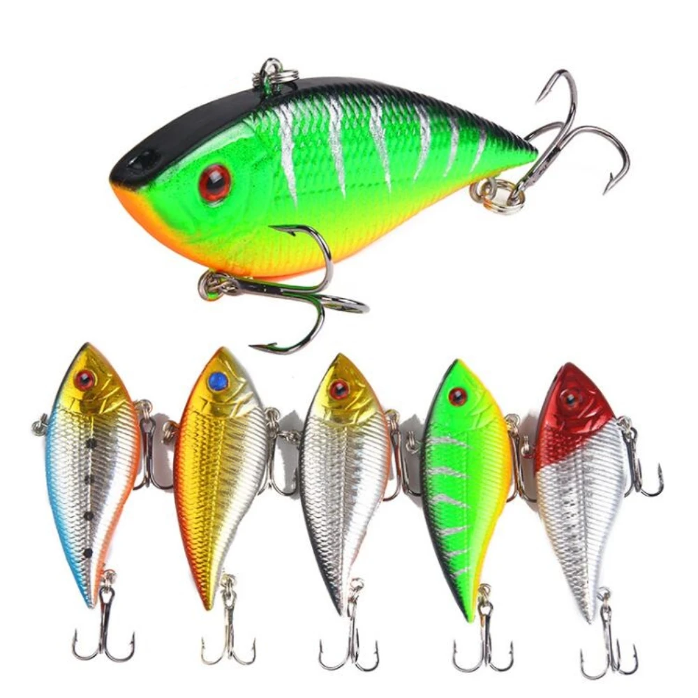 1pcs/lot Winter Fishing VIB Fishing Lure 7cm 11.4g Crankabait 3D eyes 5 Colors bass Fishing Wobblers perch carp Fishing Tackle
1pcs/lot Winter Fishing VIB Fishing Lure 7cm 11.4g Crankabait 3D eyes 5 Colors bass Fishing Wobblers perch carp Fishing Tackle