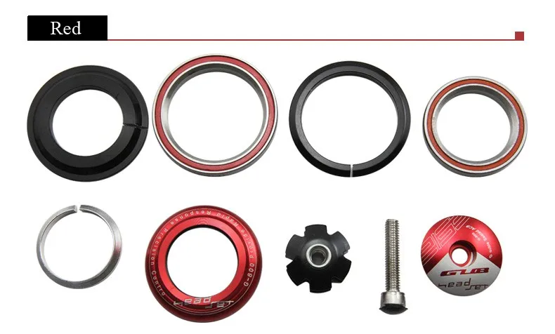 MTB CNC Bike Sealed Bearing Headset Bicycle Cycling Wrist Tapered Group Bowl bicycle parts Head Tube Fork Gub G-800
MTB CNC Bike Sealed Bearing Headset Bicycle Cycling Wrist Tapered Group Bowl bicycle parts Head Tube Fork Gub G-800