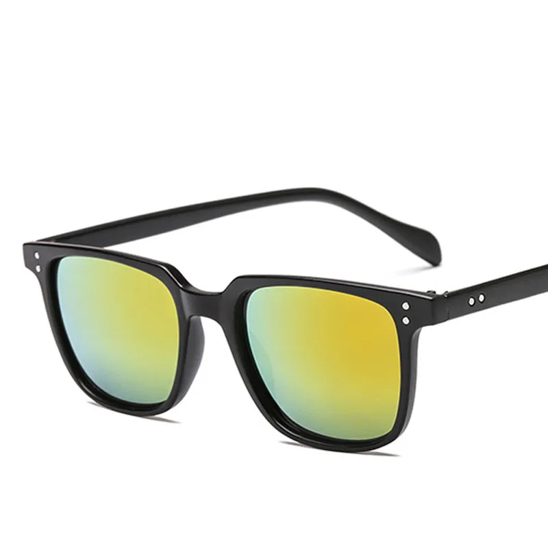 Солнцезащитные очки Мужские прямоугольной формы винтажные аксессуары |