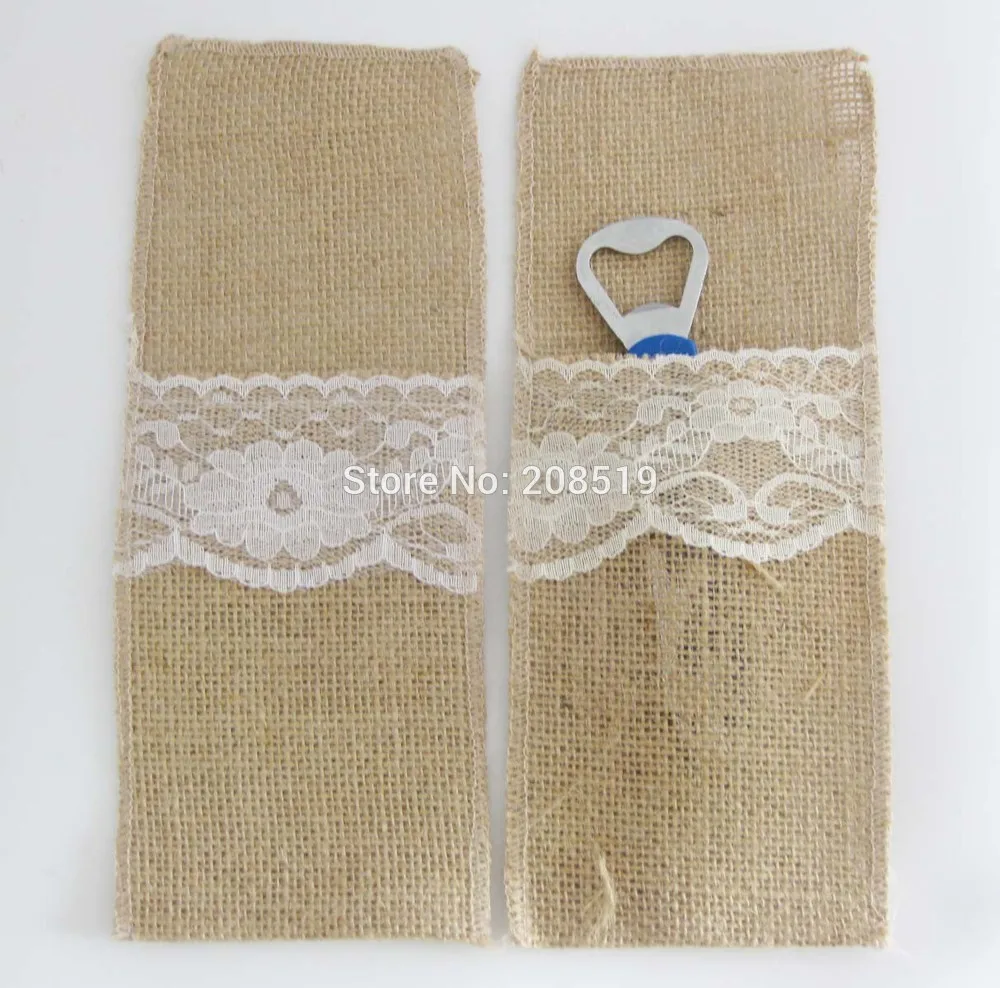 CR0011 Natural Hessian Burlap Tableware Bags 10cm*24cm 10pcs/lot white/ivory flower lace Decoration home kitchen holder
CR0011 Natural Hessian Burlap Tableware Bags 10cm*24cm 10pcs/lot white/ivory flower lace Decoration home kitchen holder