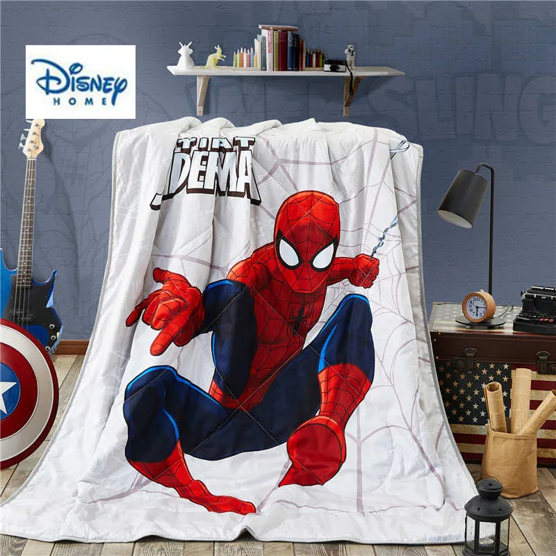 Постельное белье с 3D-принтом Disney, Спайдермен, подарок для мальчиков, одеяло для взрослых, 100% хлопок, летнее одеяло большого размера
Постельное белье с 3D-принтом Disney, Спайдермен, подарок для мальчиков, одеяло для взрослых, 100% хлопок, летнее одеяло большого размера