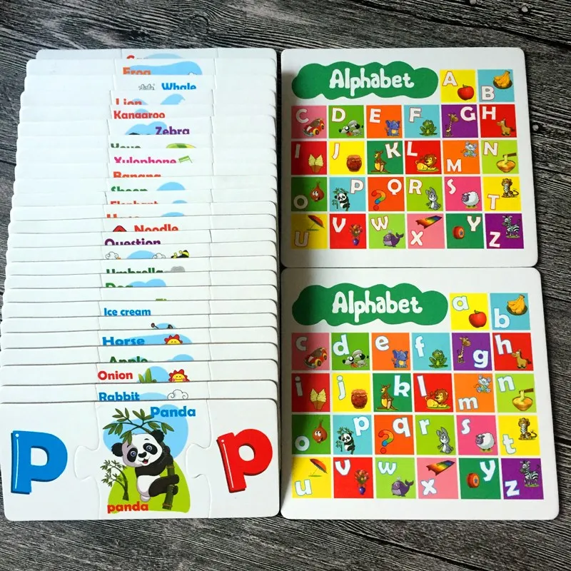 Children Large Matching Puzzle Games Early Learning Card My First Jigsaw Puzzle Toys for Children Kids Educational Toys Gift Boy
Children Large Matching Puzzle Games Early Learning Card My First Jigsaw Puzzle Toys for Children Kids Educational Toys Gift Boy