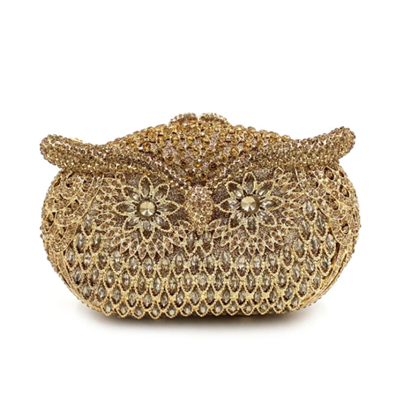 Gold And Blue Full Diamonds XIYUAN Evening Clutch Bags With Eagle Head Shape Luxury Hollow Out Women Mini Chain Shoulder Bag
Gold And Blue Full Diamonds XIYUAN Evening Clutch Bags With Eagle Head Shape Luxury Hollow Out Women Mini Chain Shoulder Bag