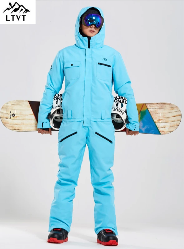 LTVT Snowboard Ski Suits Men's Single Double Board Waterproof Padded Straps Detachable Thin Version To Keep Warm Male Ski Sets
LTVT Snowboard Ski Suits Men's Single Double Board Waterproof Padded Straps Detachable Thin Version To Keep Warm Male Ski Sets