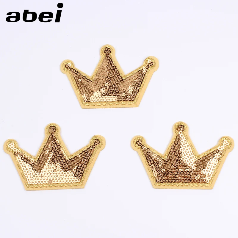 10pcs/lot Sequined Crown Patch For Jeans Clothing Backpack Coats Embroidered Iron On Backing Appliques Sew On badge Appliques
10pcs/lot Sequined Crown Patch For Jeans Clothing Backpack Coats Embroidered Iron On Backing Appliques Sew On badge Appliques
