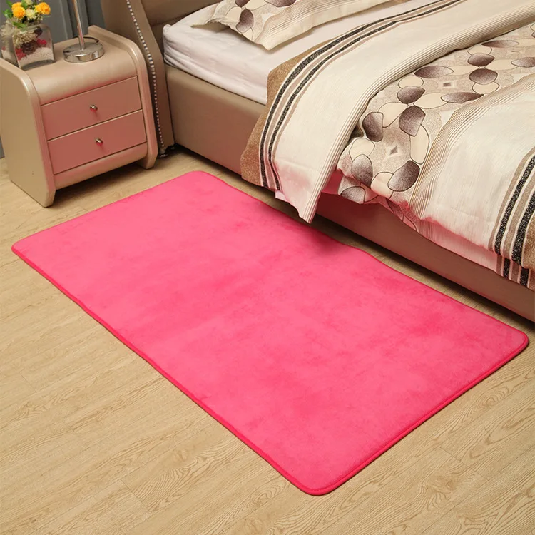 Solid Anti-slip Area Rug For Living Room Home Decor Coral Velet Rectangle Carpets In The Bedroom Bedside Floor Mats And Rugs
Solid Anti-slip Area Rug For Living Room Home Decor Coral Velet Rectangle Carpets In The Bedroom Bedside Floor Mats And Rugs