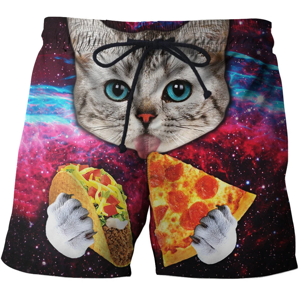 Cat Love Pizza 3D Print Summer Shorts Surfing Beach Shorts Masculino Men Travel Quick Vacation Streetwear Plage Board Shorts
Cat Love Pizza 3D Print Summer Shorts Surfing Beach Shorts Masculino Men Travel Quick Vacation Streetwear Plage Board Shorts