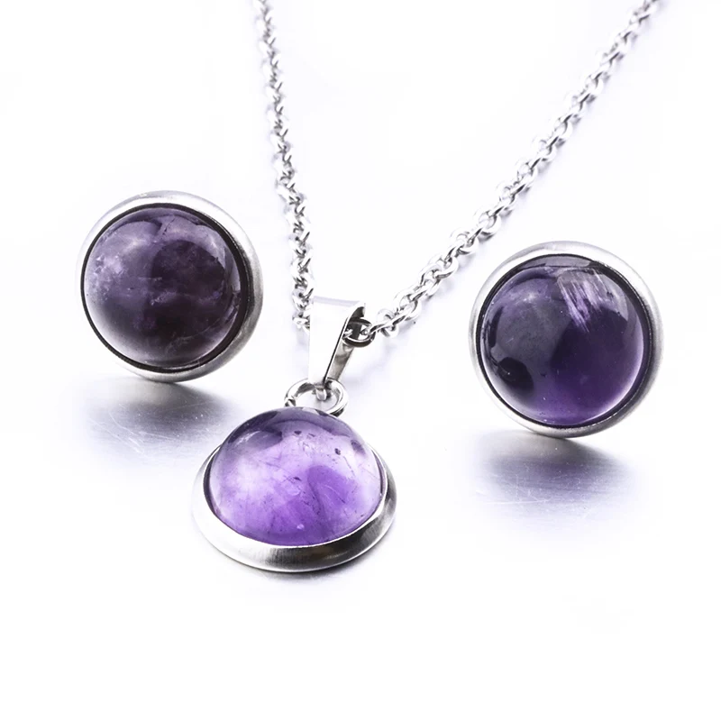 Natural Stone 12mm Round Opal Pink Crystal Amethyst Tiger's Eye opal Necklace for women jewelry
Natural Stone 12mm Round Opal Pink Crystal Amethyst Tiger's Eye opal Necklace for women jewelry