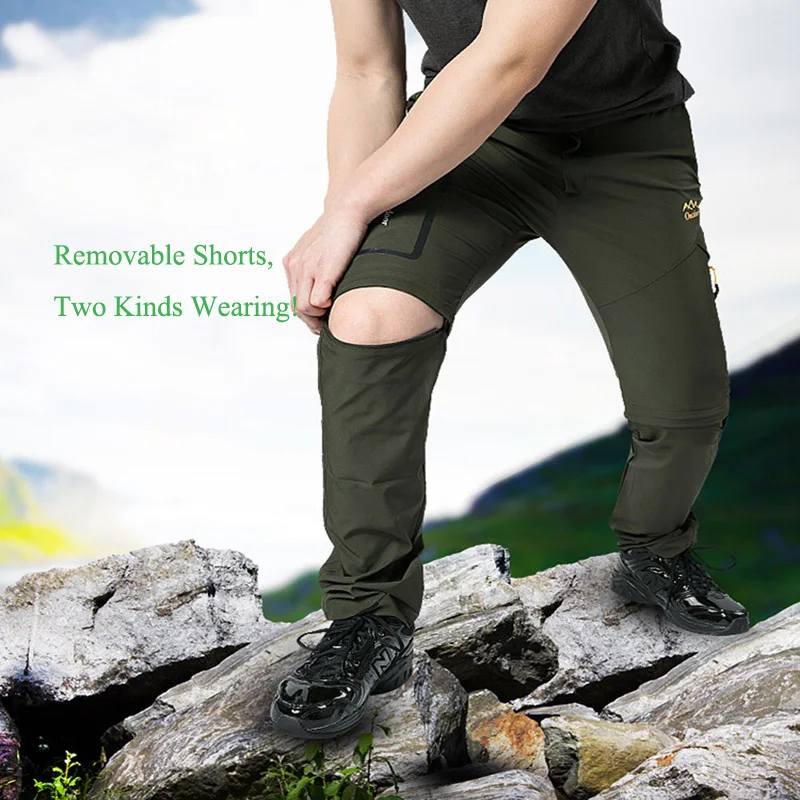 NUONEKO Men's Summer Outdoor Hiking Pants Stretch Quick Dry Pants Mountain Climbing Trekking Fishing Waterproof Trousers CK105
NUONEKO Men's Summer Outdoor Hiking Pants Stretch Quick Dry Pants Mountain Climbing Trekking Fishing Waterproof Trousers CK105