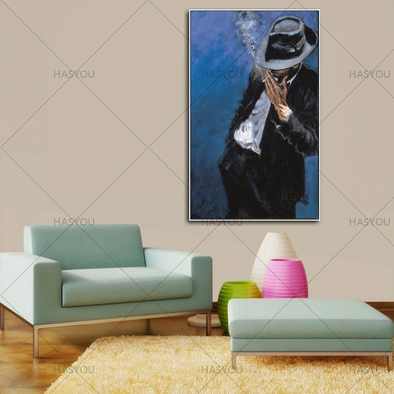 unframed High Quality Handpainted New Smoking Man Oil Painting On Canvas Paintings Oil Wall Art Home Decoration Wall Pictures
unframed High Quality Handpainted New Smoking Man Oil Painting On Canvas Paintings Oil Wall Art Home Decoration Wall Pictures