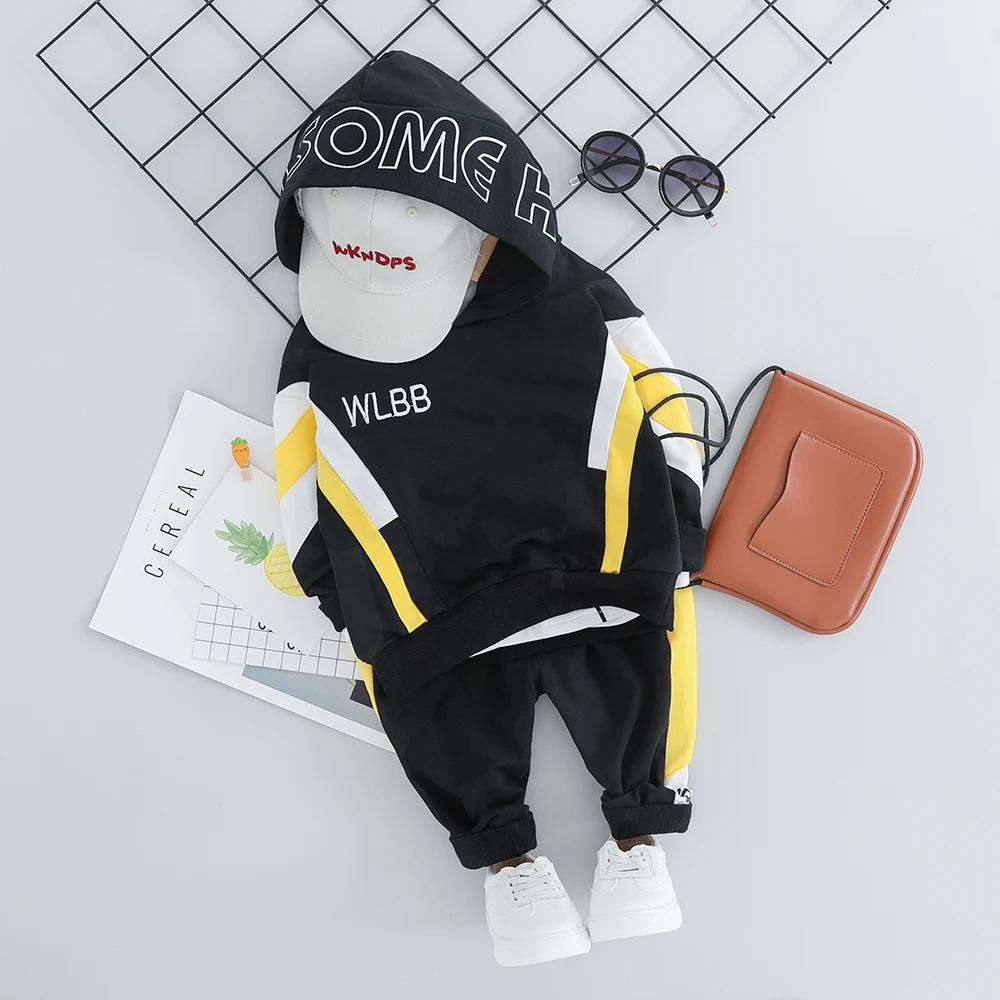 2023 New Kid Toddler Boy Hooded Clothing Sets Cotton Casual Patchwork Letter Baby Boy T Shirt + Pants 1 2 3 4Y
2023 New Kid Toddler Boy Hooded Clothing Sets Cotton Casual Patchwork Letter Baby Boy T Shirt + Pants 1 2 3 4Y