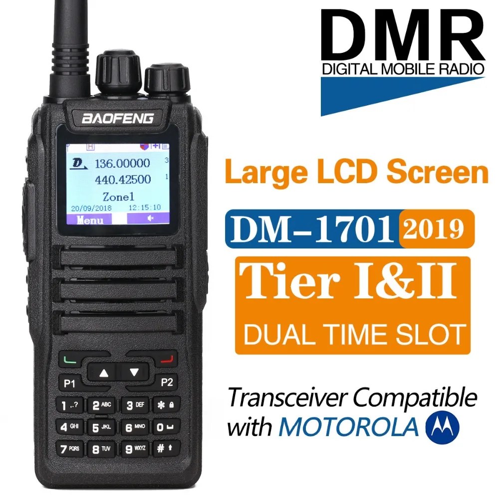 Baofeng UV XS Цифровой Walkie Talkie DMR Dual Time слот Tier1 и 2 tier ii Хэм CB Портативный радио