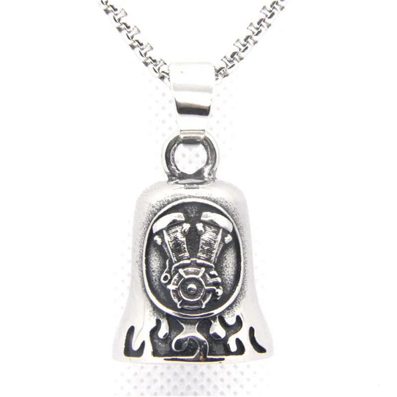 Support Dropship New Motor Engine Bell Pendant 316L Stainless Steel Fashion Jewelry Biker Style Bell Pendant
Support Dropship New Motor Engine Bell Pendant 316L Stainless Steel Fashion Jewelry Biker Style Bell Pendant