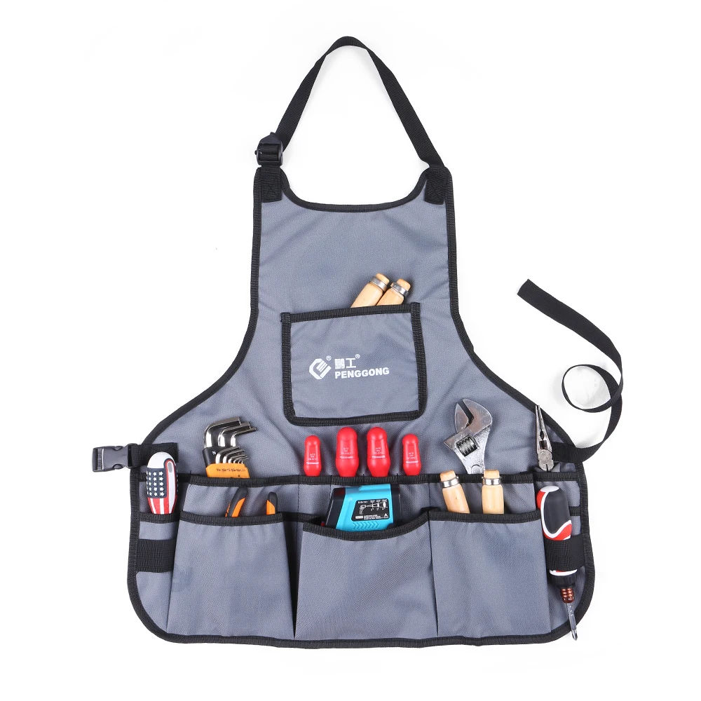 Canvas Garden Tools Apron with Storage Pockets Men Women Gardeners Planting Accessory practical canvas garden tools | Инструменты