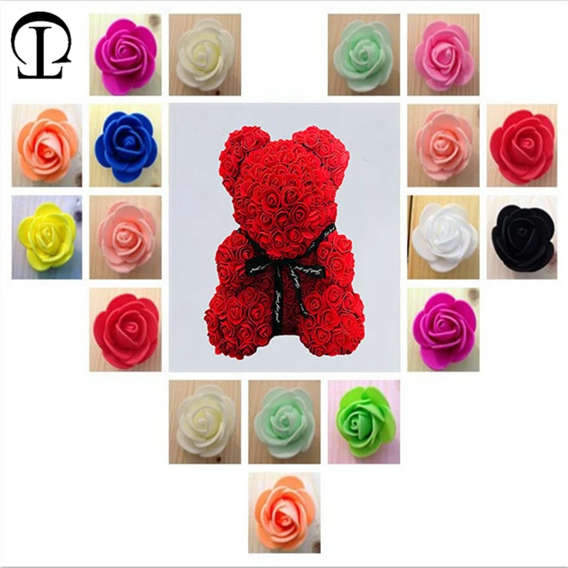 10pcs Mini Foam Rose Artificial Flower Multi color Rose Decoration Bear Wedding Birthday Valentine's party Flower Decoration
10pcs Mini Foam Rose Artificial Flower Multi color Rose Decoration Bear Wedding Birthday Valentine's party Flower Decoration