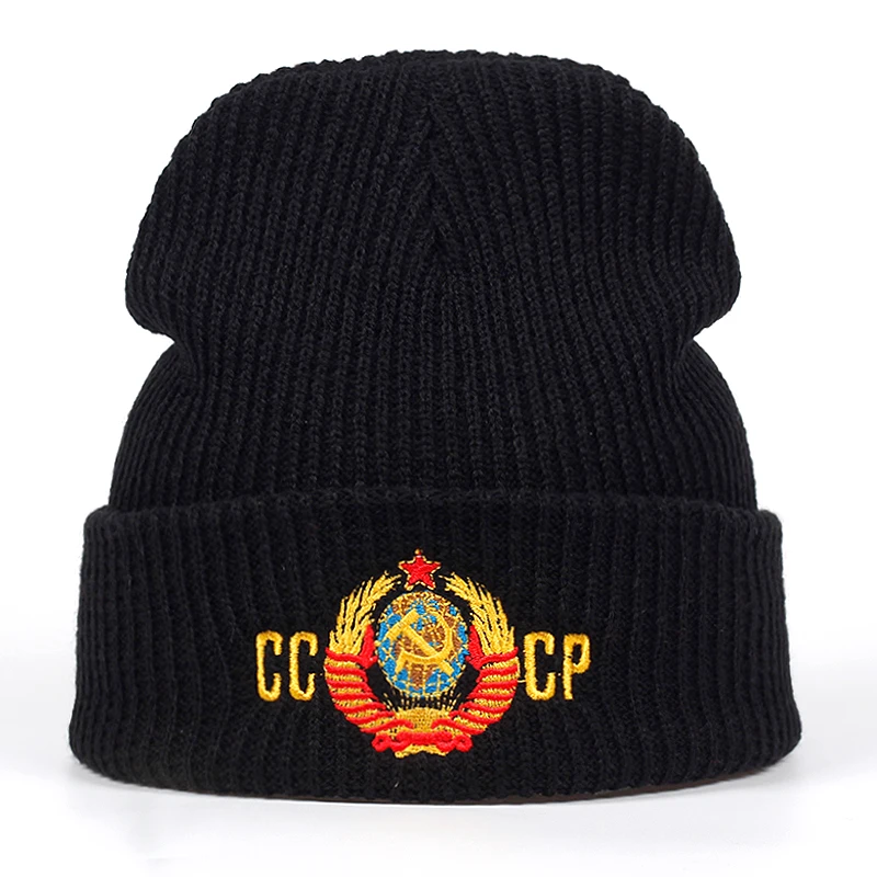 2018 New CCCP Russian national emblem Beanies Men Women Hip Hop Skullies Autumn Winter Hats Warm Hat Unisex Casual Cap
2018 New CCCP Russian national emblem Beanies Men Women Hip Hop Skullies Autumn Winter Hats Warm Hat Unisex Casual Cap