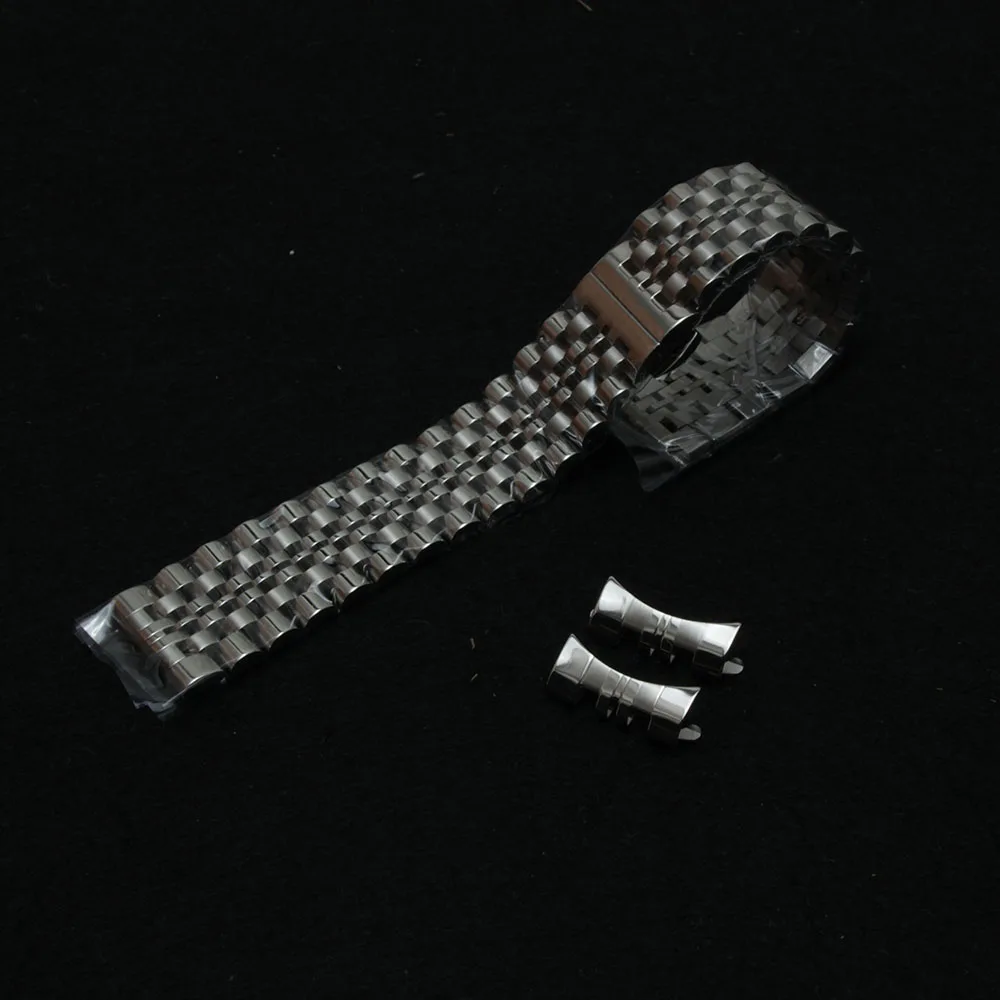 New arrival Solid Link Stainless steel Watchband 17 18 19 20 21 22mm Promotion Watch band strap Silver free curved ends Men lady
New arrival Solid Link Stainless steel Watchband 17 18 19 20 21 22mm Promotion Watch band strap Silver free curved ends Men lady