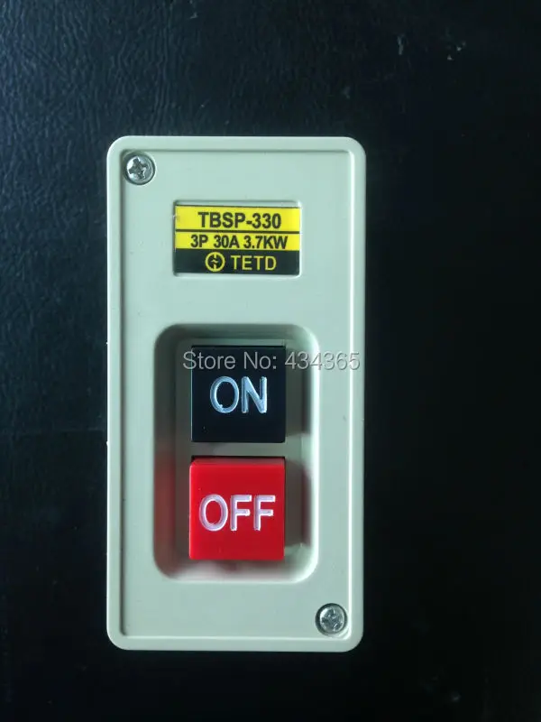AC 380V 30A ON OFF трехфазный кнопочный переключатель|phase|phase switch |