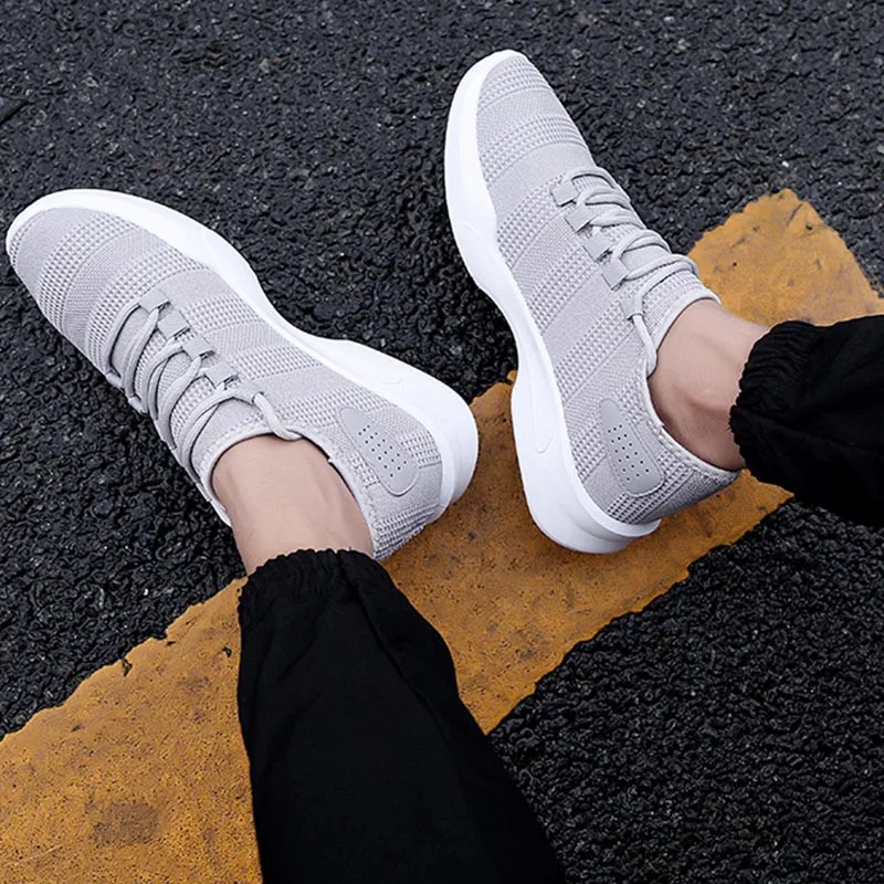 NANCY TINO Breathable Men Sport Shoe Lightweight Cushion Sneakers Walking Shoes Mens Classic Outdoor Sports Mesh Lace-Up Shoes
NANCY TINO Breathable Men Sport Shoe Lightweight Cushion Sneakers Walking Shoes Mens Classic Outdoor Sports Mesh Lace-Up Shoes