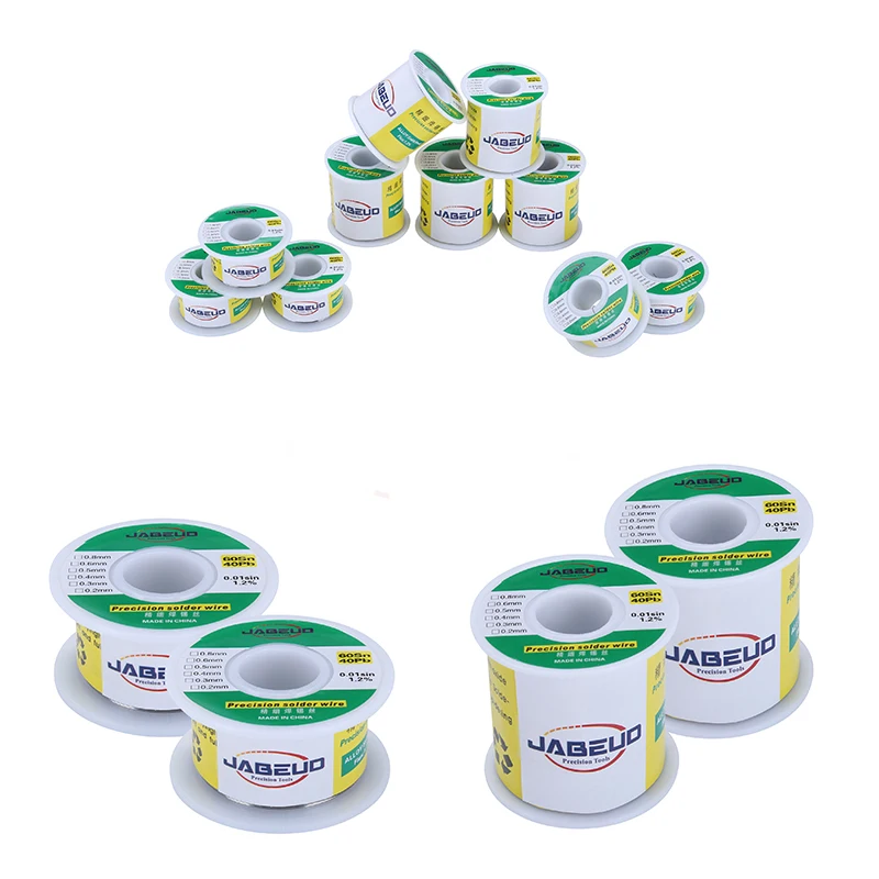4pcs/Lot 47g Precision Solder Wire Welding Wire Clean Solder Core Tin For Electric Welding Iron BGA Soldering Rework Accessories
4pcs/Lot 47g Precision Solder Wire Welding Wire Clean Solder Core Tin For Electric Welding Iron BGA Soldering Rework Accessories