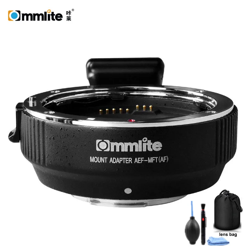 Commlite Electronic AF Lens Adapter Ring for Canon EF/EF-S Lens to Micro Four Thirds(M4/3) Cameras
Commlite Electronic AF Lens Adapter Ring for Canon EF/EF-S Lens to Micro Four Thirds(M4/3) Cameras