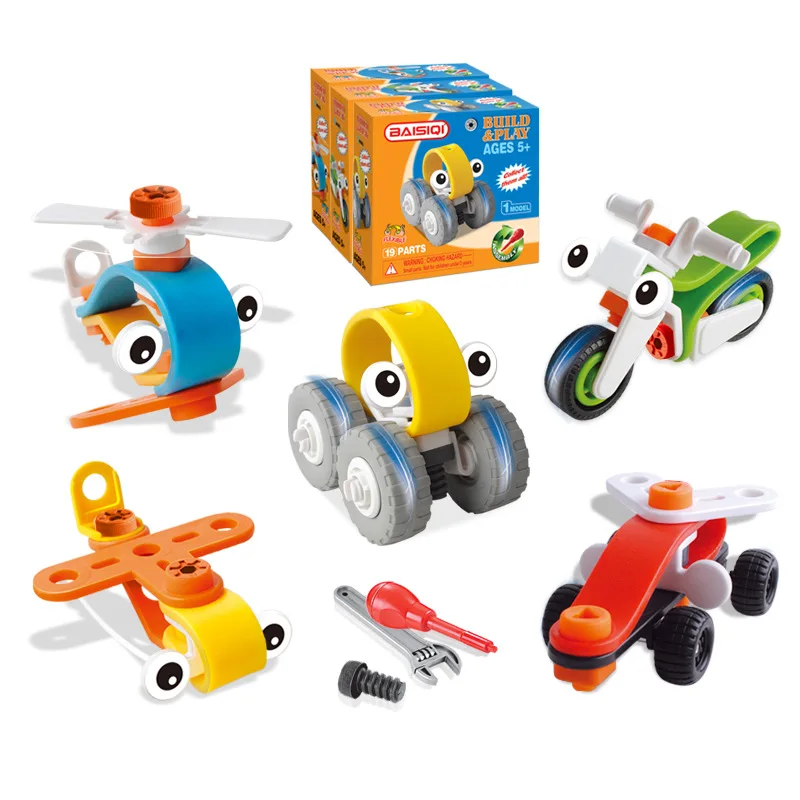 Children DIY Intelligent Desktop Assembly Building brick block and Parent-child Interactive Hand-screw Assembly Toy Model Gift
Children DIY Intelligent Desktop Assembly Building brick block and Parent-child Interactive Hand-screw Assembly Toy Model Gift