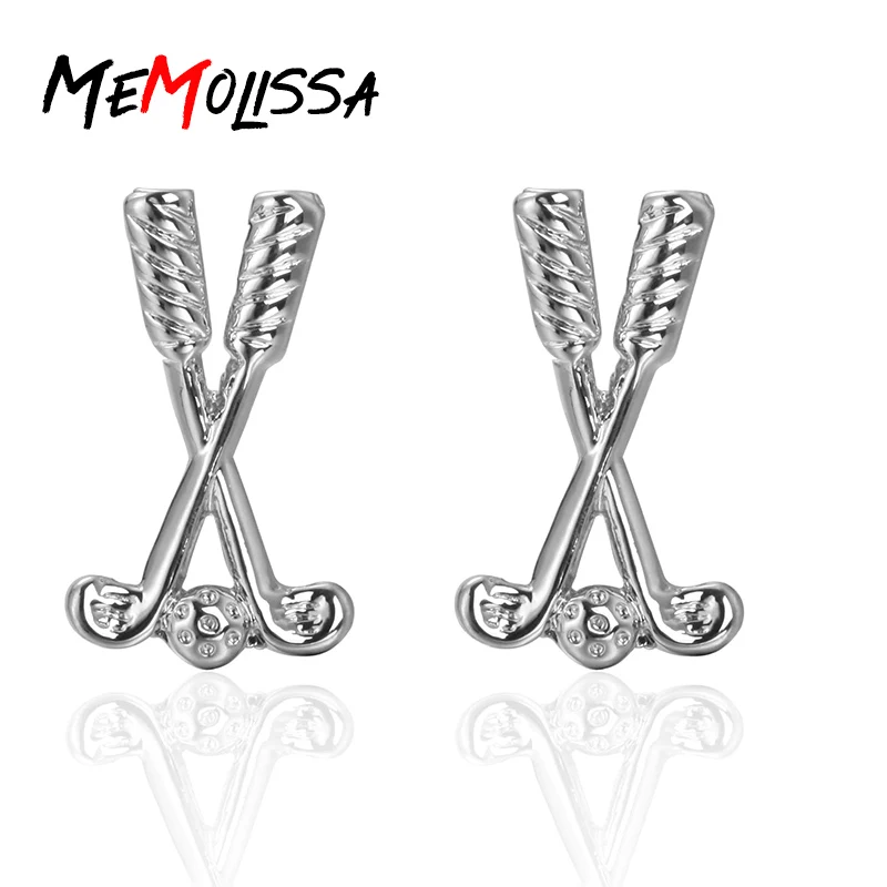 MeMolissa 3 Pairs Hot Sale Fashion Brand Silvery Golf Club Classic French Cufflinks Shirts High Quality Cuff Links For Men
MeMolissa 3 Pairs Hot Sale Fashion Brand Silvery Golf Club Classic French Cufflinks Shirts High Quality Cuff Links For Men