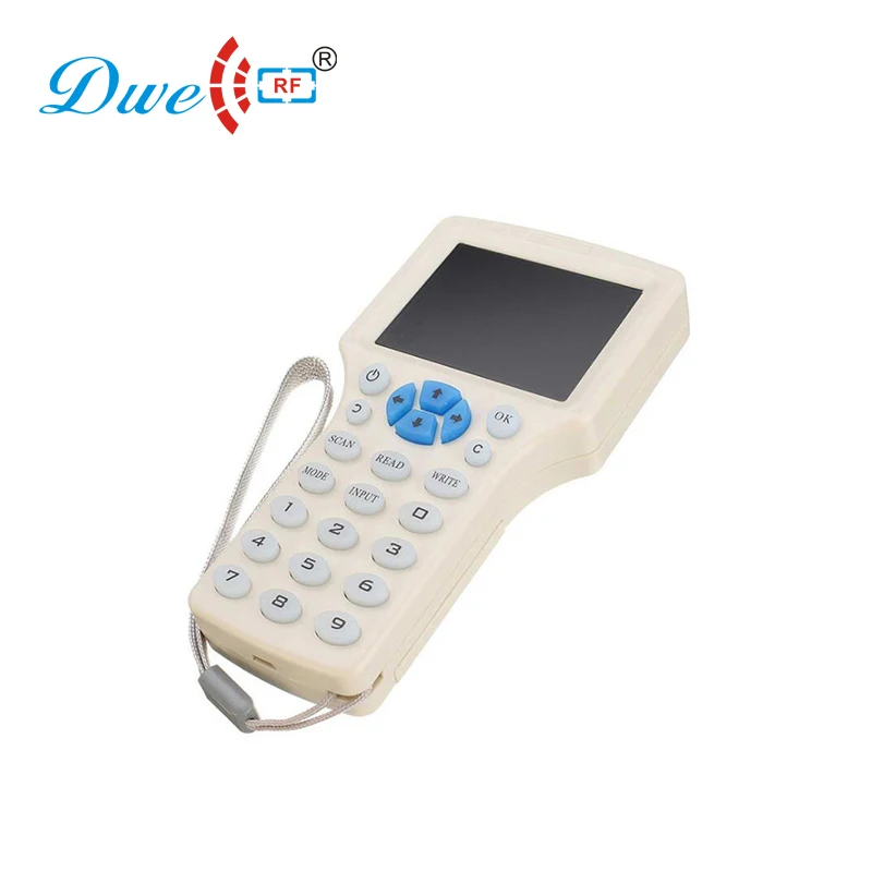 DWE CC RF rfid access control card reader 13.56mhz IC card cloner copy machine for key duplicate
DWE CC RF rfid access control card reader 13.56mhz IC card cloner copy machine for key duplicate