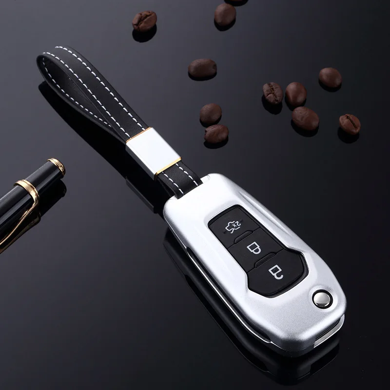 Aluminium Alloy Key Cover Shell Case Holder For Ford Escort Mondeo Everest Ranger Edge Fusion Accessories keychain
Aluminium Alloy Key Cover Shell Case Holder For Ford Escort Mondeo Everest Ranger Edge Fusion Accessories keychain