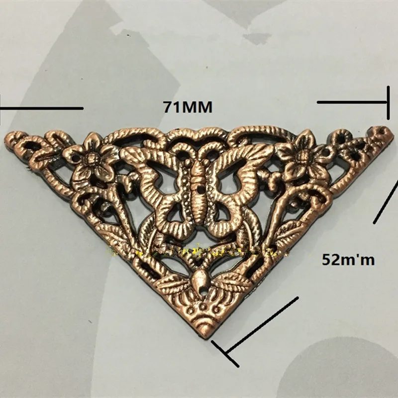 Деревянные угловые кронштейны с античной бабочкой, 2 шт. 
Деревянные угловые кронштейны с античной бабочкой, 2 шт.